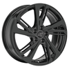 Cerchio MSW 60 6,5x16 5x100 ET47 - Nero lucido