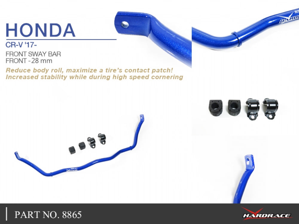 Barra Stabilizzatrice Anteriore Hardrace per Honda CR-V (17-22)