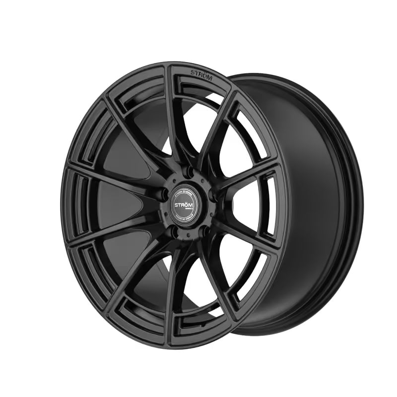 Cerchio Ström DS-F55 9x18 5x114.3 ET30 - Nero satinato