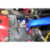 Barra Duomi Superiore Anteriore Hardrace Blu per Honda Civic EC / ED / EE