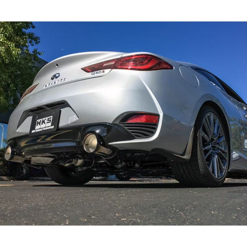 Carica immagine in Galleria Viewer, Linea di Scarico HKS "Dual Muffler" per Infiniti Q60

