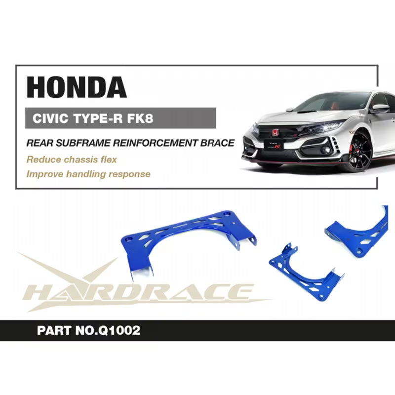 Carica immagine in Galleria Viewer, Rinforzo Culla Anteriore Hardrace per Honda Civic Type R FK8 (17-22)
