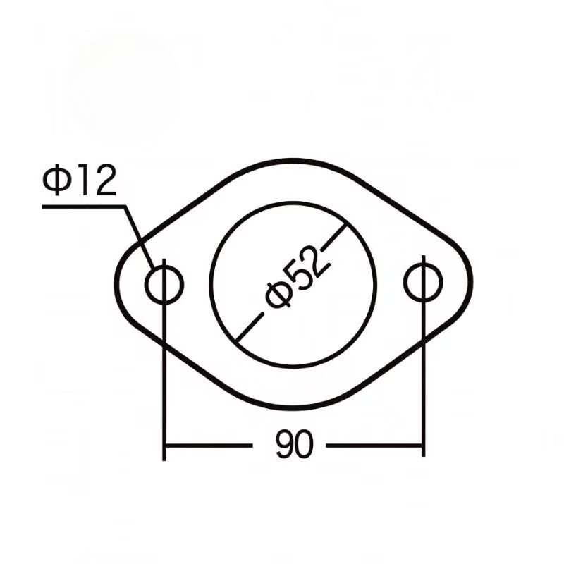 Carica immagine in Galleria Viewer, Guarnizione di Scarico HKS 52 mm (2 fori)
