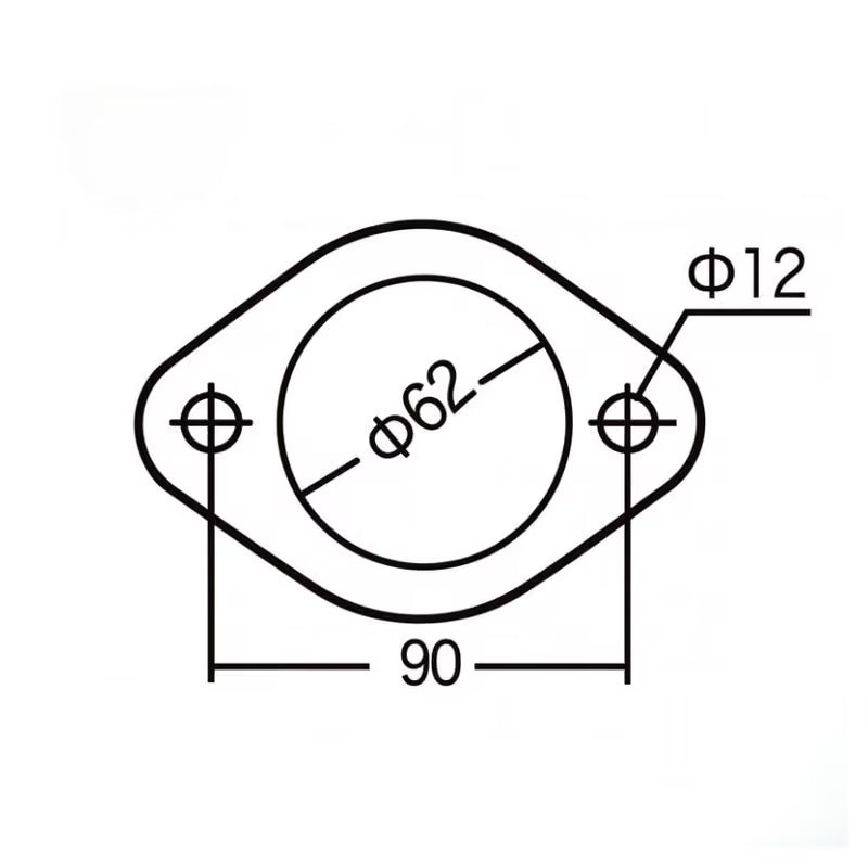 Carica immagine in Galleria Viewer, Guarnizione di Scarico HKS 62 mm (2 fori)
