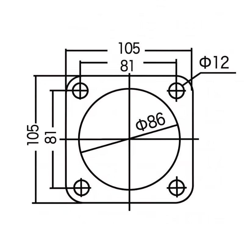 Guarnizione di Scarico HKS 86 mm (4 fori)