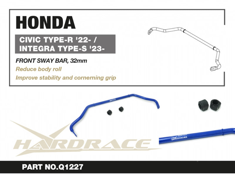 Carica immagine in Galleria Viewer, Barra Stabilizzatrice Anteriore Hardrace per Honda Civic Type R FL5 (2022+)
