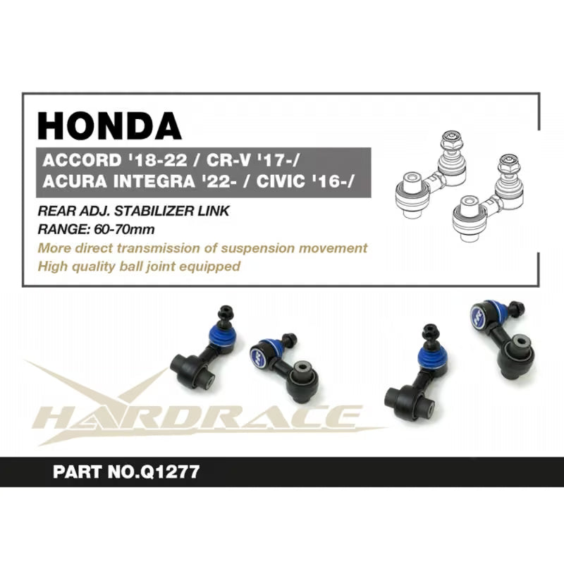 Carica immagine in Galleria Viewer, Biellette Barra Stabilizzatrice Posteriori Regolabili Hardrace per Honda CR-V (2023+)
