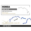 Barra Stabilizzatrice Anteriore Hardrace Blu per Honda Civic EK / EJ / EM