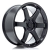 Cerchio Japan Racing SL-03 Super Light 9x20 foratura su misura 5 fori ET20-51 - Nero lucido