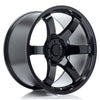 Cerchio Japan Racing SL-03 Super Light 10,5x20 foratura su misura 5 fori ET0-20 - Nero lucido
