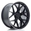 Cerchio Japan Racing JR-51 10x20 foratura su misura 5 fori ET20-45 - Nero satinato