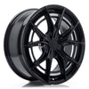 Cerchio Japan Racing JR-50 8x18 foratura su misura 5 fori ET25-45 - Nero lucido