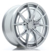 Cerchio Japan Racing JR-50 8,5x19 foratura su misura 5 fori ET20-45 - Argento