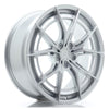 Cerchio Japan Racing JR-50 8,5x20 foratura su misura 5 fori ET20-45 - Argento