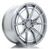 Cerchio Japan Racing JR-50 9,5x20 foratura su misura 5 fori ET20-35 - Argento