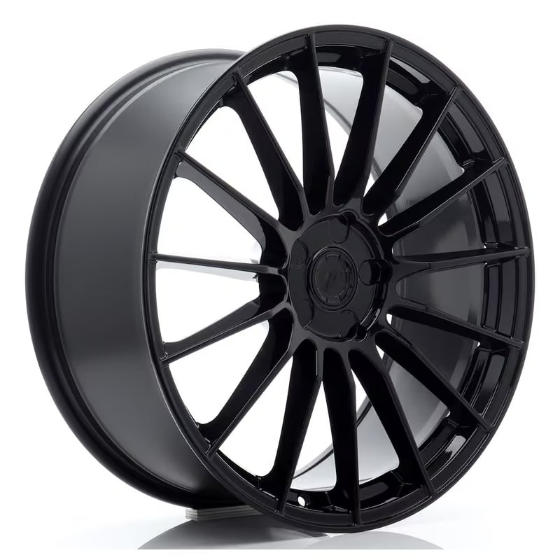 Carica immagine in Galleria Viewer, Cerchio Japan Racing SL-05 Super Light 9x20 foratura su misura 5 fori ET20-51 - Nero lucido
