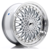 Cerchio Japan Racing JR-9 7,5x17 5x108/5x112 ET35 - Argento lucidato - foro 74,1 mm