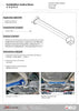 Barra di Rinforzo Inferiore Posteriore Hardrace per Honda Civic FD (06-12)