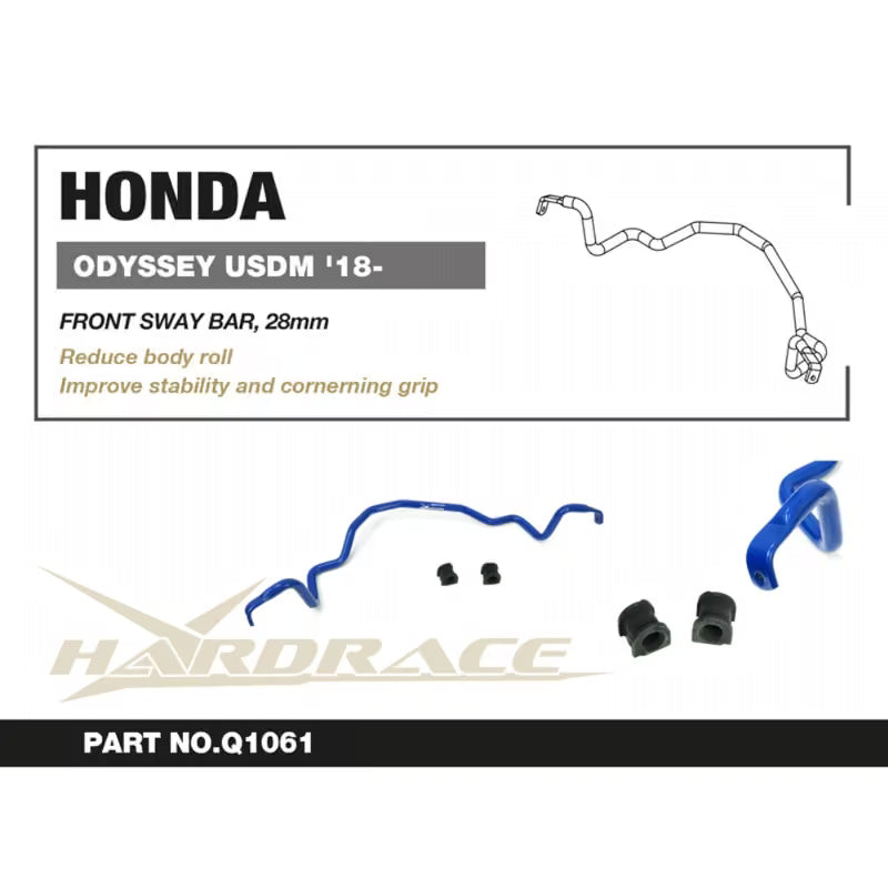 Carica immagine in Galleria Viewer, Barra Stabilizzatrice Anteriore Hardrace per Honda Odyssey RL6 (2018+)
