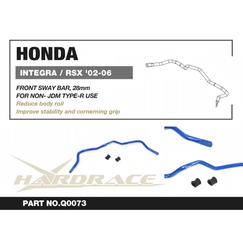 Carica immagine in Galleria Viewer, Barra Stabilizzatrice Anteriore Hardrace per Honda Integra DC5
