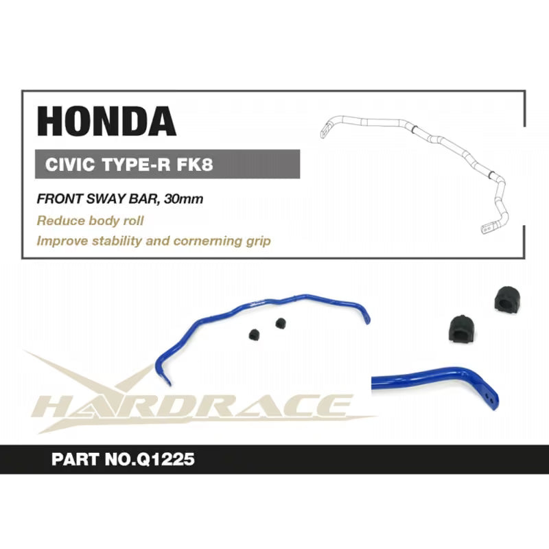 Carica immagine in Galleria Viewer, Barra Stabilizzatrice Anteriore Hardrace per Honda Civic Type R FK8 (17-22)
