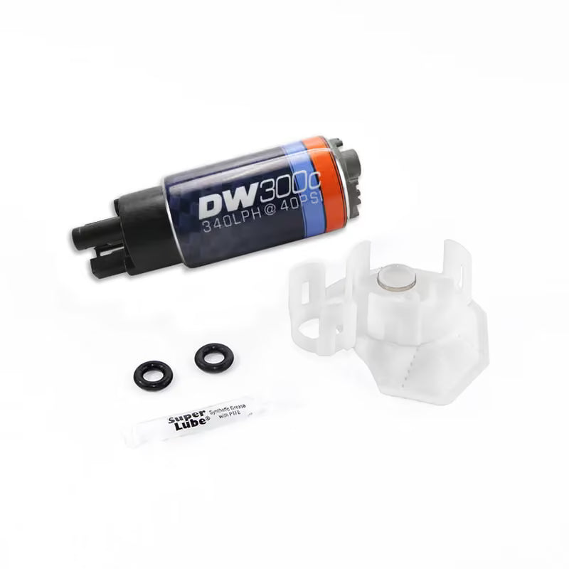 Pompa Benzina Deatschwerks DW300C 340 L/h E85 per Mitsubishi Lancer Evo 10, Mazda 3 & 6 MPS, Honda Civic FK (12-16)...
