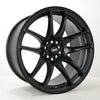 Cerchio Autostar A510 9,5x18 5x100/5x114.3 ET35 - Nero opaco