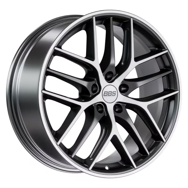 Carica immagine in Galleria Viewer, Cerchio BBS CC-R 10,5x20 5x112 ET24 - Grigio antracite lucidato
