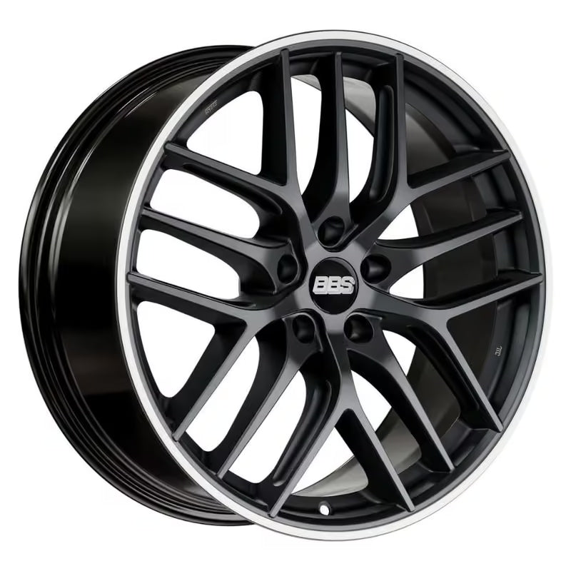Carica immagine in Galleria Viewer, Cerchio BBS CC-R 10,5x20 5x112 ET24 - Nero satinato
