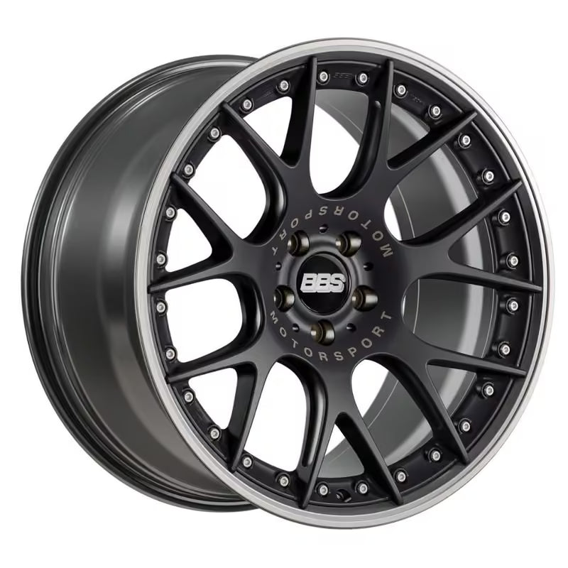 Cerchio BBS CH-RII 10,5x20 5x112 ET25 - Nero satinato