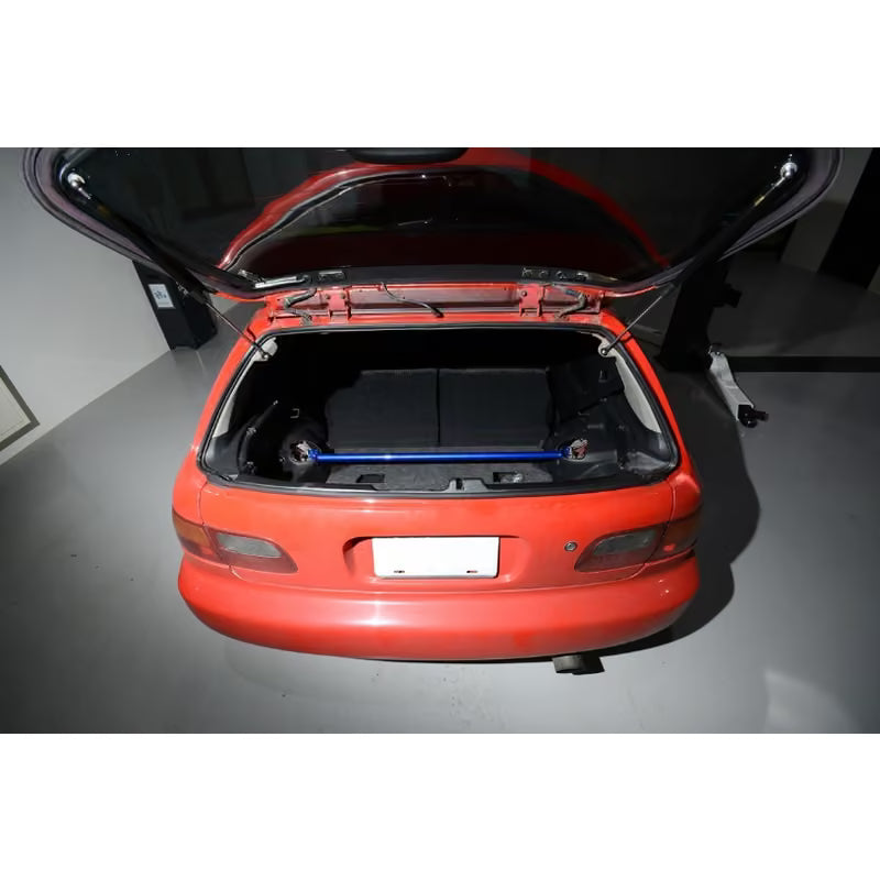 Carica immagine in Galleria Viewer, Barra Duomi Superiore Posteriore Hardrace Nera per Honda Civic EG / EH / EJ
