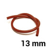 Tubo Silicone Ø13 mm - Rosso Scuro (al metro)