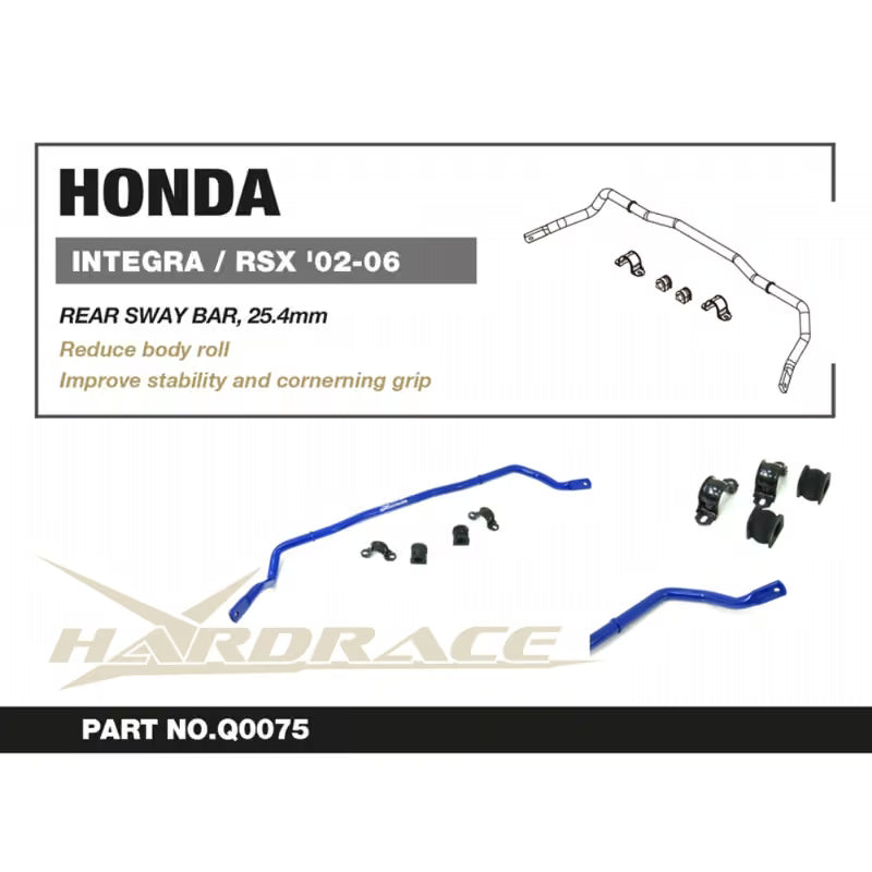Carica immagine in Galleria Viewer, Barra Stabilizzatrice Posteriore Hardrace per Honda Integra Type R DC5
