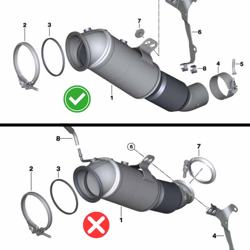 Carica immagine in Galleria Viewer, Downpipe Ceramica DS per BMW M240i G42 (Decatalizzatore B58)
