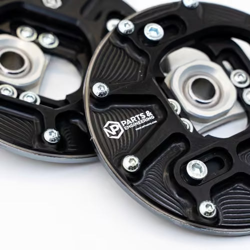 Carica immagine in Galleria Viewer, Piastre Camber 3D su Uniball con Incidenza Regolabile NP Parts Pro per BMW
