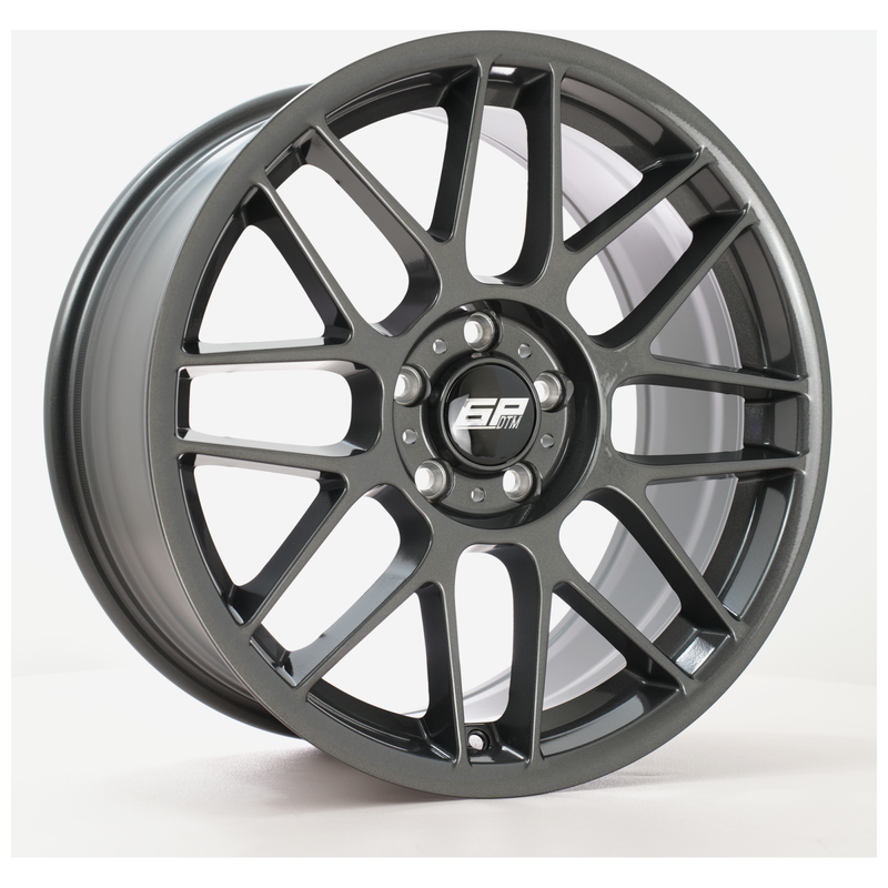 Carica immagine in Galleria Viewer, Cerchio 6Performance DTM 8,5x18 5x112 ET45 - Gunmetal
