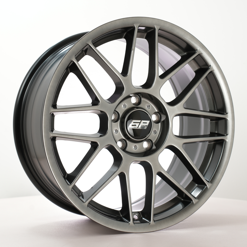 Carica immagine in Galleria Viewer, Cerchio 6Performance DTM 8,5x18 5x112 ET45 - Hyper Black
