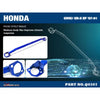 Barra Duomi Superiore Anteriore Hardrace Blu per Honda Civic EC / ED / EE