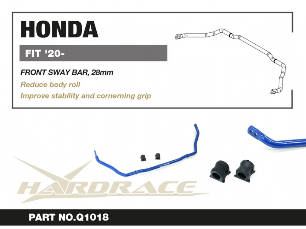 Barra Stabilizzatrice Anteriore Hardrace per Honda Jazz (2020+)