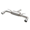 Silenziatore di Scarico Posteriore ST Style a Doppia Uscita per Ford Focus ST-Line 1.0L 125PS (Mk4)