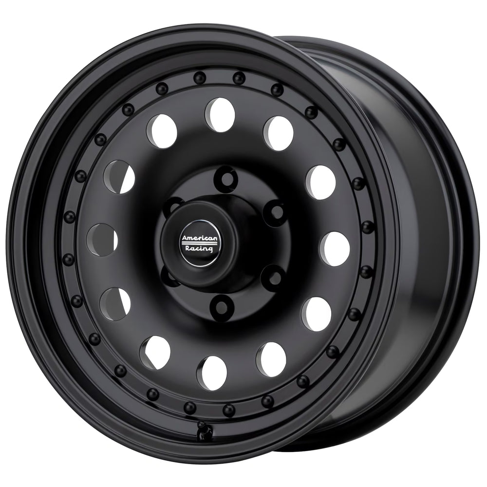 Cerchio American Racing AR62 Outlaw II 10x16 8x165.1 ET-25 - Nero satinato