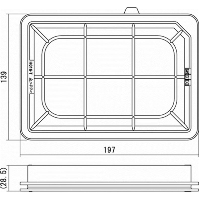 Carica immagine in Galleria Viewer, Filtro Aria HKS Super Air Filter per Honda Jazz GK (13-20)
