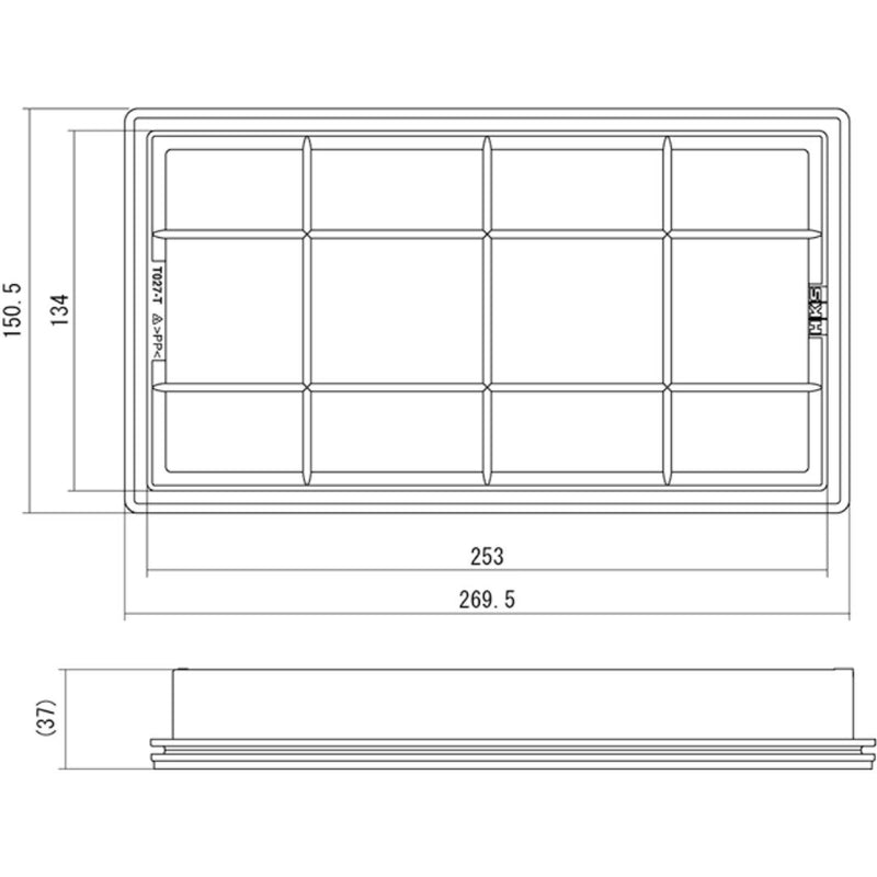 Carica immagine in Galleria Viewer, Filtro Aria HKS Super Air Filter per Lexus NX350h / NX450h (2021+)
