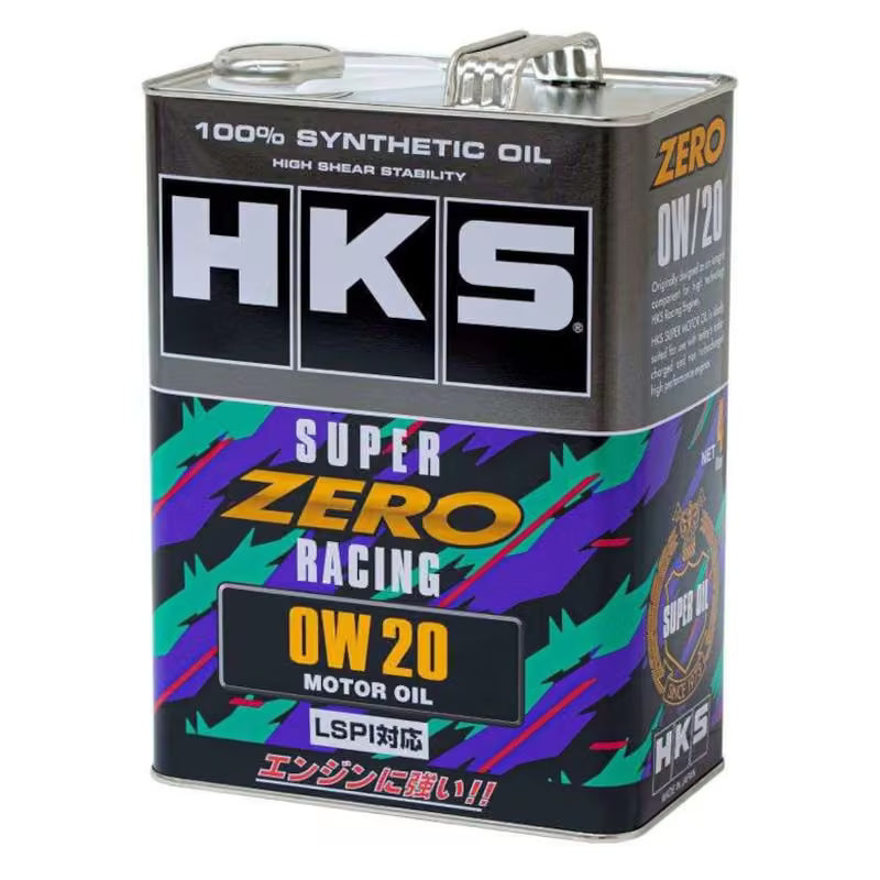 4L Olio Motore HKS Super Zero Racing Oil 0W20