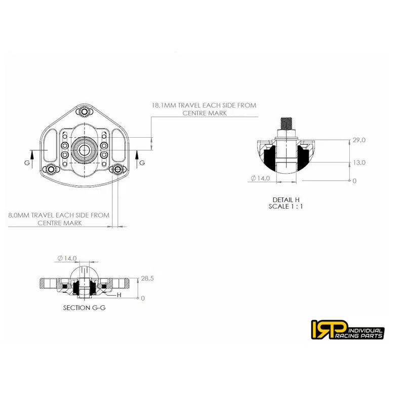 Carica immagine in Galleria Viewer, Piastre Camber su Uniball con Incidenza Regolabile IRP per Assetti a Ghiera BMW Z4 E8X
