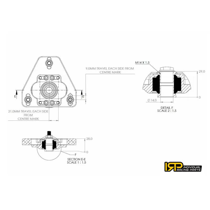 Carica immagine in Galleria Viewer, Piastre Camber su Uniball con Incidenza Regolabile IRP per Assetti a Ghiera BMW Serie 1 E8X
