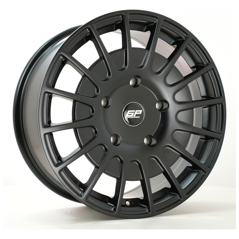 Carica immagine in Galleria Viewer, Cerchio 6Performance Loaded04 8x18 5x160 ET50 - Nero opaco
