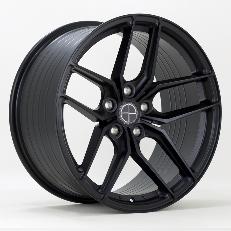 Carica immagine in Galleria Viewer, Cerchio 6Performance Torsen 9,5x19 5x112 ET33 - Nero opaco
