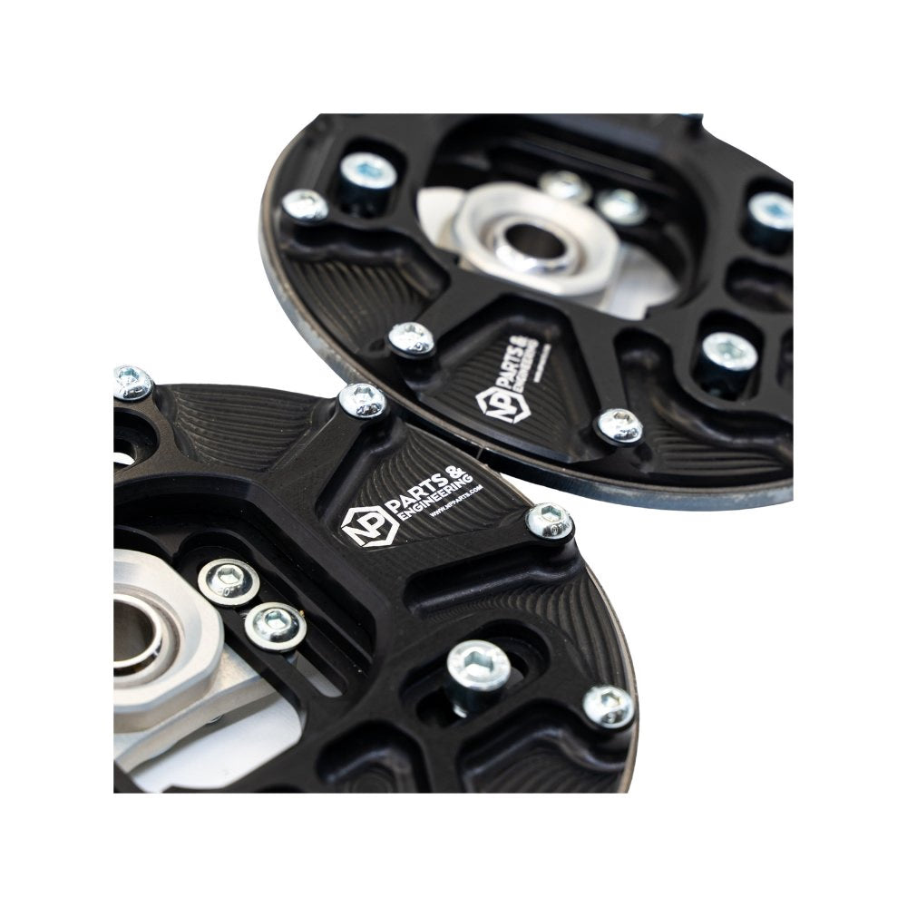 Piastre Camber 3D su Uniball con Incidenza Regolabile NP Parts Pro per BMW