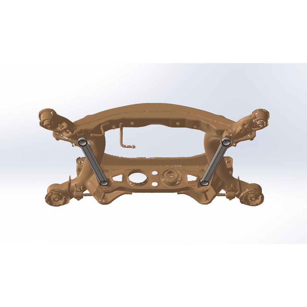 Barre di Rinforzo Culla Posteriore GKTech per Lexus IS XE10